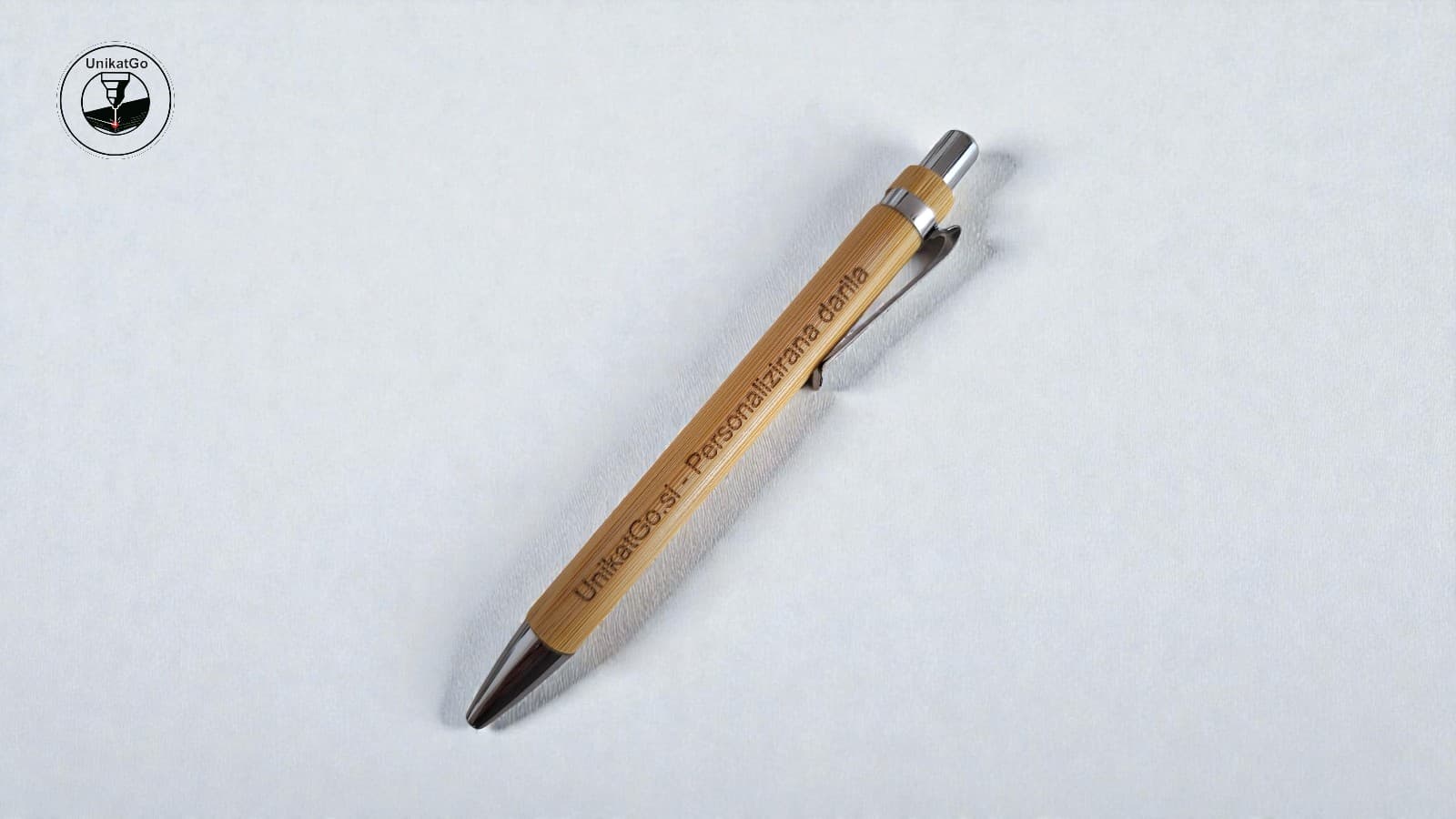 Pisalo iz bambusa brez gravure - UnikatGo - unikatna darila - unikatna darila, graviranje po meri, lasersko graviranje